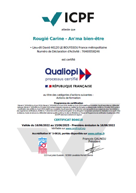 Certificat Qualiopi